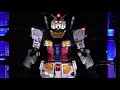 起動式 動くガンダム、飛翔 一般公開の前夜に行われた、rx 78f00 gundam の起動から格納までの様子を超望遠4k撮影。横浜動くガンダム、遂に公開 音声無し動画