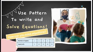 Use Pattern to Write and Solve Equations