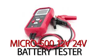 WOW 12v 24v LansL MICRO 500 Car battery tester