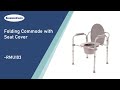 KosmoCare Commode Chair with Seat Cover - Features & Assembly (RMU103)