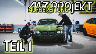 BMW M3 E93 Infinitas Projekt Aufbereitung von BS Fahrzeugtechnik Teil 1 |Endstufe 🔥🚀|BUNJOBOOST