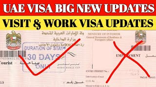 UAE Visa Update 19th Feb 2025 || Dubai Work Visa Latest Update || UAE Visit Visa Latest News