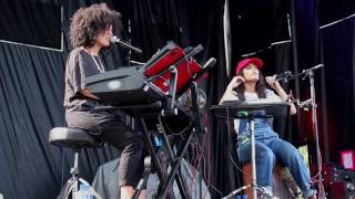 Ibeyi at the 2016 Nelsonville Music Festival