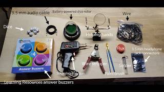 How to make a switch-adapted button and dice roller