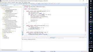 Reverse An Array (Inplace) | Java Interview
