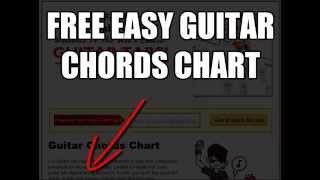 Guitar Chords Chart For Free