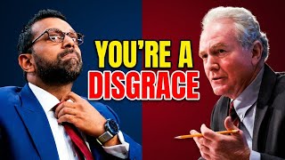 “YOU ARE A DISGRACE!” Senator Van Hollen gets into HEATED EXCHANGE with Kash Patel during Hearing