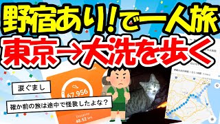 【旅スレ】東京から徒歩でかすみがうら水族館と大洗水族館とに行く