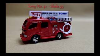 Tomica Morita Fire Engine Type CD-I  ( No. 41 )