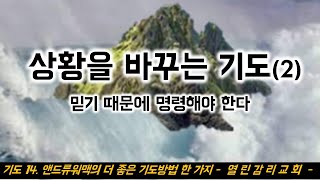 기도14 뇌가 음성에 작동한다. 몸이 말을 듣는다. 영적인 세계가 모든 것의 근원. 영에 이미 문제가 해결되었음을 봐야 한다(230407)