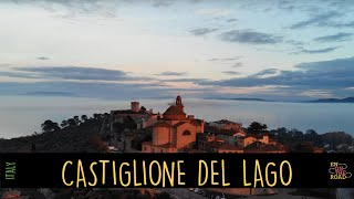 Castiglione del Lago - Umbria (Italy) by DJI Mavic Air Drone 4k