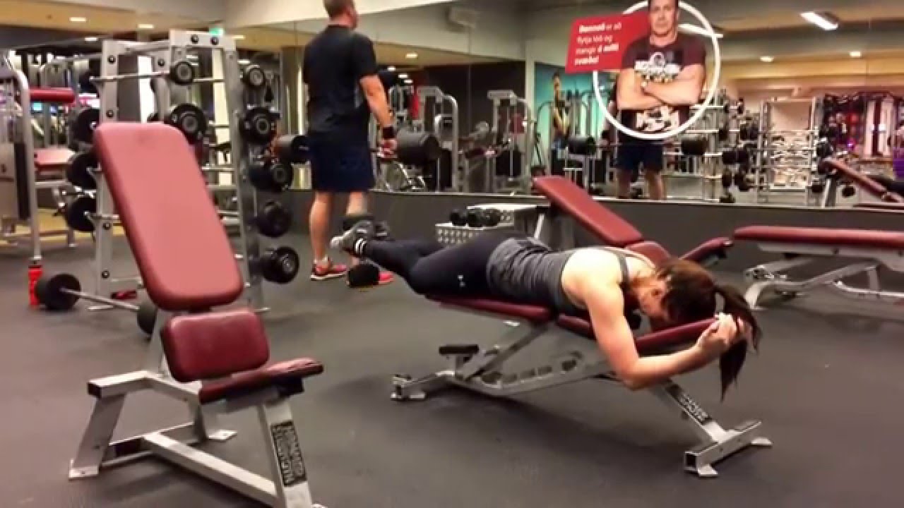 Dumbbell Lying Leg Curl Youtube