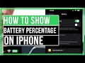 Cara Menampilkan Persentase Baterai di Status Bar iPhone
