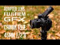 Adapted Lenses on the Fuji GFX - Canon TS-E 45mm f/2.8