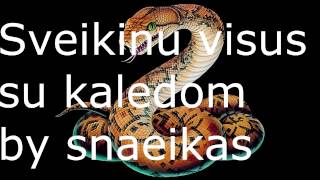 sNEIKAS sveikina visus su kaledom