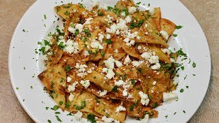 Chilaquiles with Michael's Home Cooking