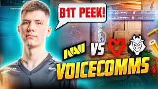 NAVI Voicecomms vs MOUZ, G2 at Esports World Cup 2024