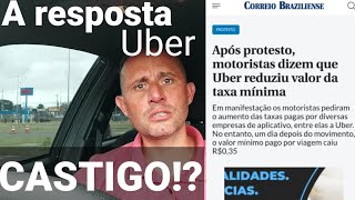 Uber REDUZ AS TARIFAS mais ainda!!!!