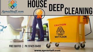 House Deep Cleaning service | Cleaning service in Hubballi - Apnastaff.con