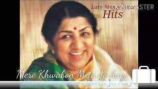 Mere Khwabon Mein Jo Aaye || Lata Mangeshkar HIT SONGS