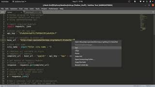 Weather_API Python (Part 2)