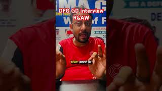 Deputy field office DFO GD interview Cabinet Secretariat 2024