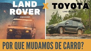 A Batalha das Lands -  Land Rover Discovery vs Land Cruiser Prado Toyota