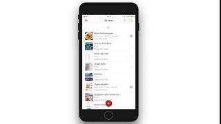 Pull to refresh iPhone