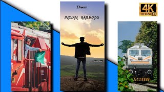 🥰Dream - Indian Railways🇮🇳🚂🚃 , Loco Pilot👮 Status , Motivational video .