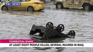 (VIDEO) 8 People Killed, Several Injured In Iraq Flood