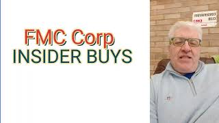 FMC Corp Insider Buying