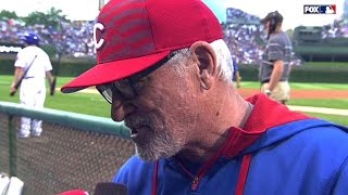 MIA@CHC: Maddon on his slugger, new pitcher