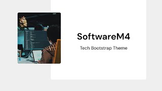 Mobirise Software Website theme | SoftwareM4