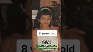 Aishwarya Rai transformation (1981-2023) #youtubeshorts