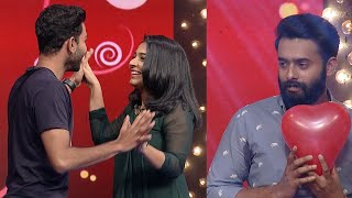 #OnnumOnnumMoonnuSeason3 l Valentines day special romance segment l Mazhavil Manorama