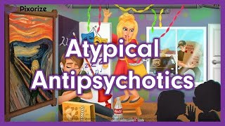 Atypical Antipsychotics Mnemonic for NCLEX | Mechanism of Action, Side Effects, Nursing Pharmacology