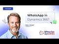 WhatsApp Messaging in Dynamics 365 Demo | AI, Automation & Unified Chat Hub