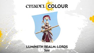 How to Paint Lumineth Realm-lords: Syar