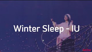 Winter Sleep - IU lirik dan terjemahan