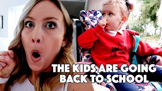 KIDS ARE GOING BACK TO SCHOOL!!