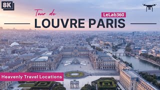 Ultimate Virtual Tour: Explore the Louvre Museum in 8K 360°! Get Lost in Parisian History and Art