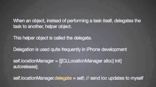 appBuilderTV.com Objective-c Delegation
