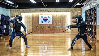 'TRIPLE NUNCHAKU' can't be stopped with a sword
