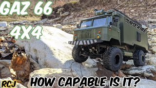 Gaz 66 (Russian 4x4 military truck)  #rcj #gaz66 #wplrc #wplrcupgrade