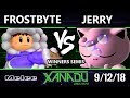 S@X 267 SSBM -  Frostbyte (Ice Climbers) Vs. EBM | Jerry (Jigglypuff) Smash Melee Winners Semis