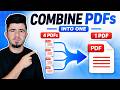 How To Merge PDF Files Into One (Combine) - Full Guide