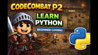 🧠 CodeCombat (P2) – Learn Python for Kids | Beginner Coding Step-by-Step