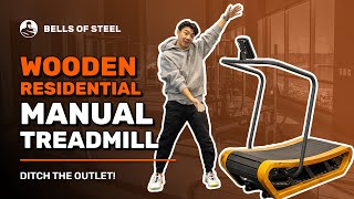 BECOME the power with the Residential Manual Treadmill from Bells of Steel