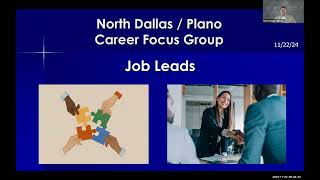 North Dallas / Plano CFG - 11/22/24 - Health Insurance for Job Seekers with Mike Chapman