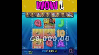 BIG BASS BONANZA 3 REELER SLOT 🤑 €25 BET 🔥 WOW #shorts